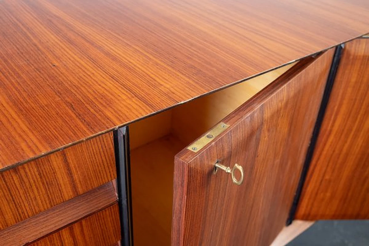 Credenza in teak di Fratelli Barbieri, anni '60 5
