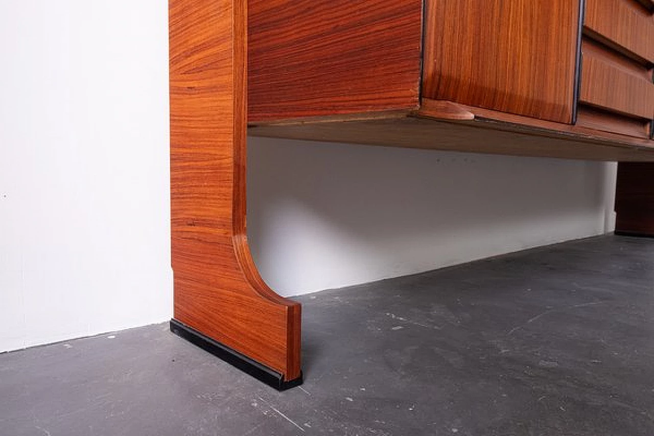 Credenza in teak di Fratelli Barbieri, anni '60 11