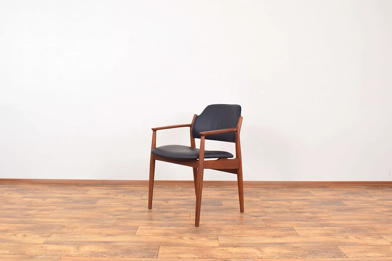 Danish teak 62a chair by Arne Vodder for Sibast, 1960s 1