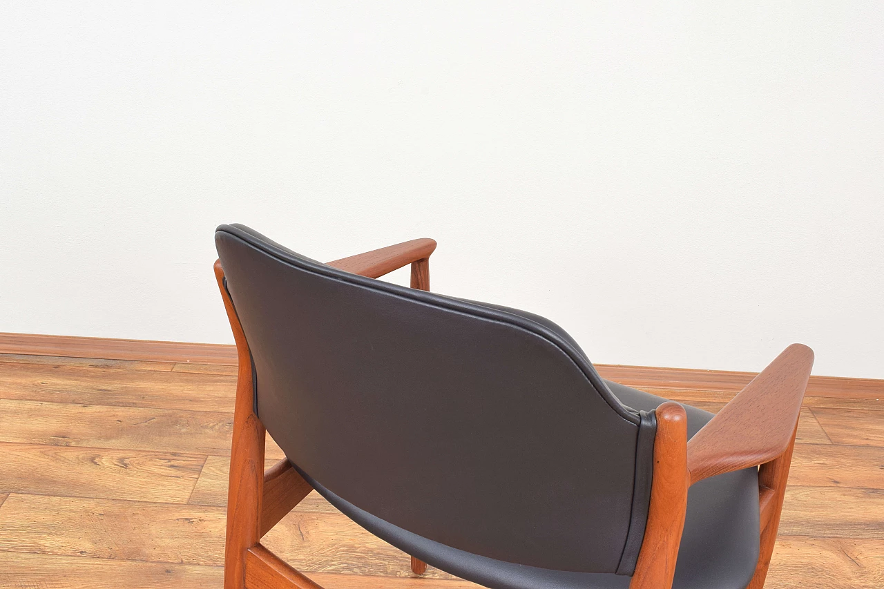 Danish teak 62a chair by Arne Vodder for Sibast, 1960s 11