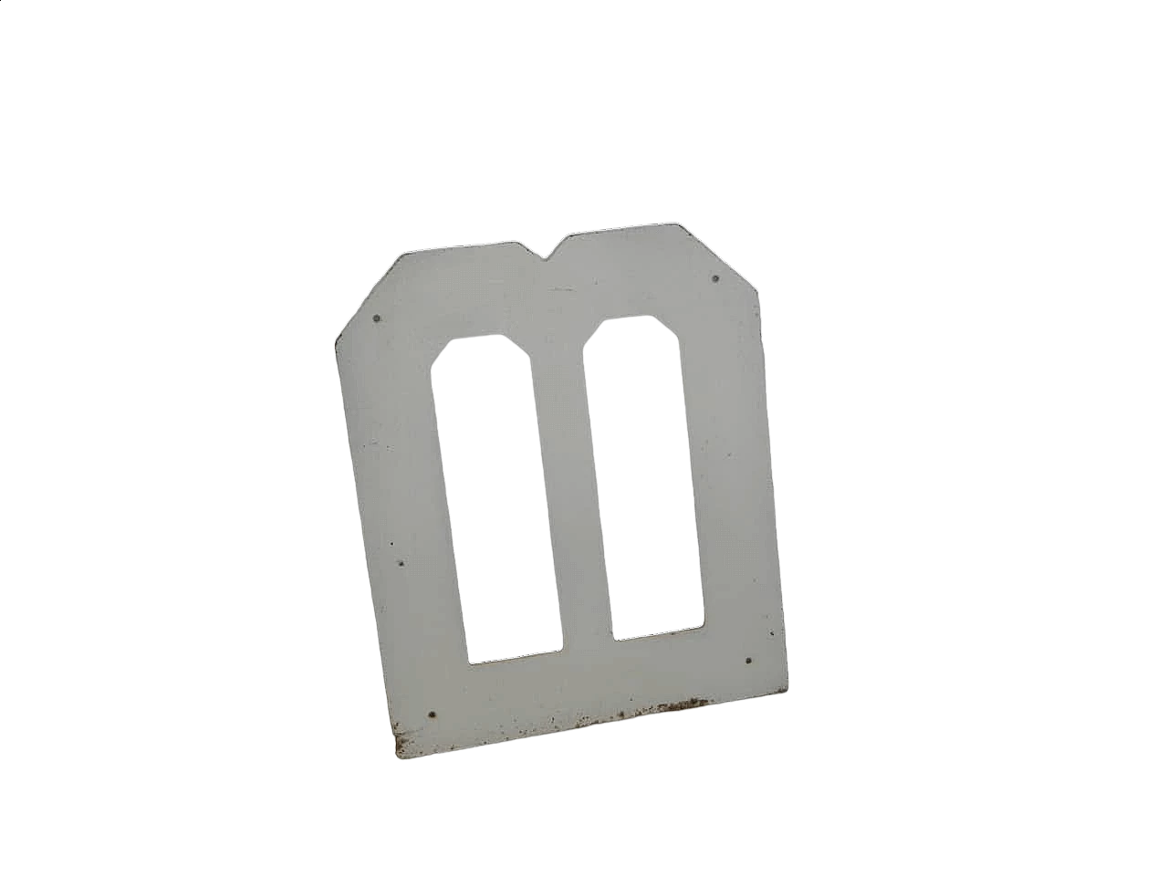 Iron letter M, 1950s 9