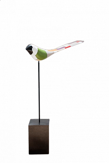 Bird-shaped ornament by Livio Fantini, 2020