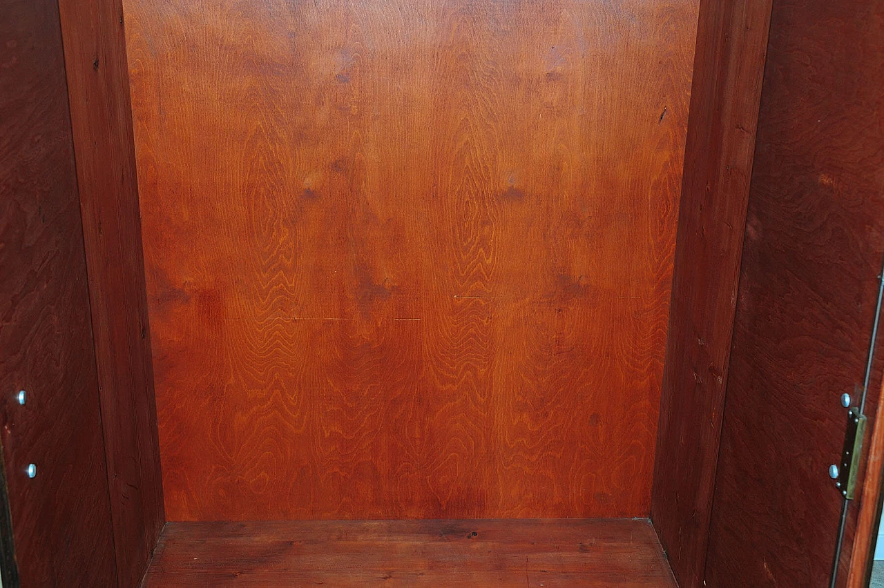 Armadio cecoslovacco in legno impiallacciato noce, anni '50 14