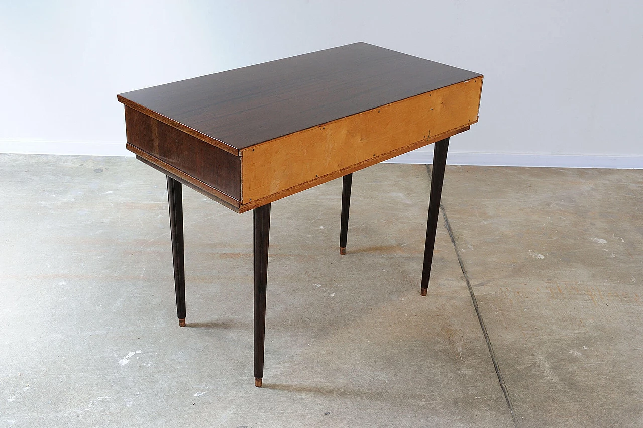 Scrivania sovietica in palissandro, anni '70 11