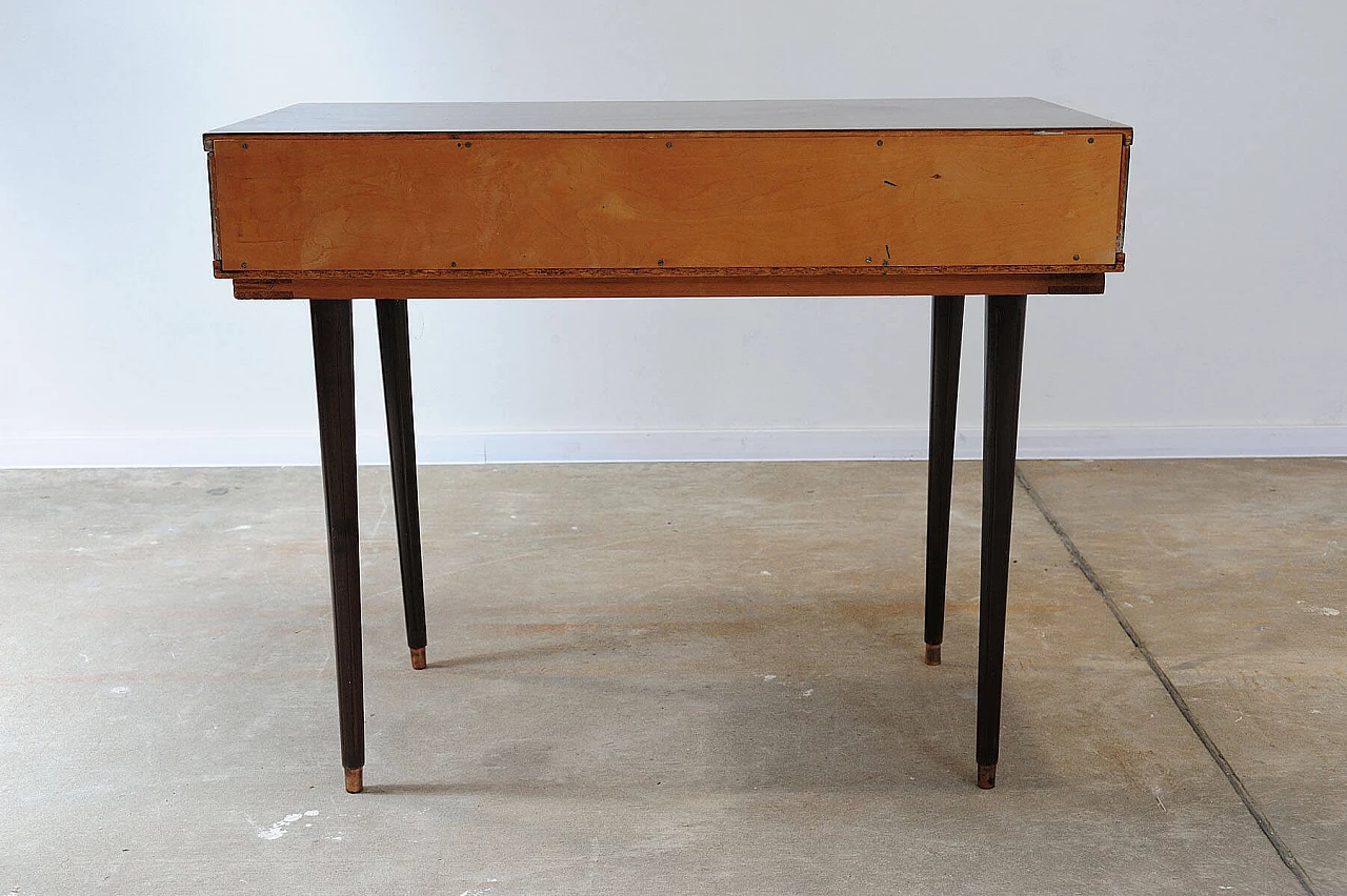 Scrivania sovietica in palissandro, anni '70 14