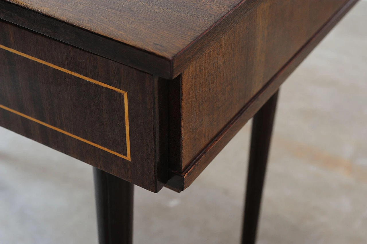 Scrivania sovietica in palissandro, anni '70 17