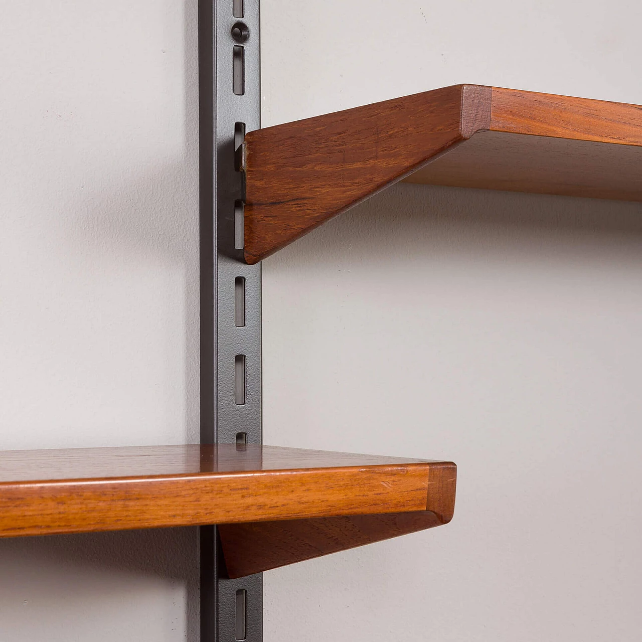 Hanging bookcase with desk by Kai Kristiansen for FM Mobler, 1960s 12