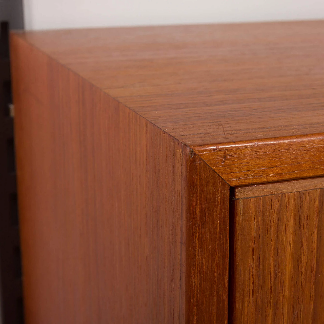 Hanging bookcase with desk by Kai Kristiansen for FM Mobler, 1960s 16