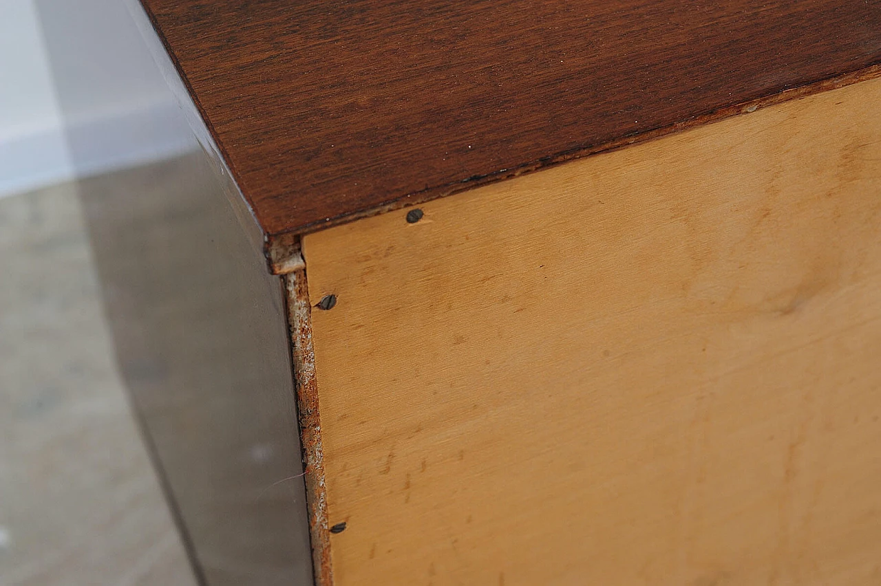 Cassettiera sovietica impiallacciata in palissandro, anni '70 16