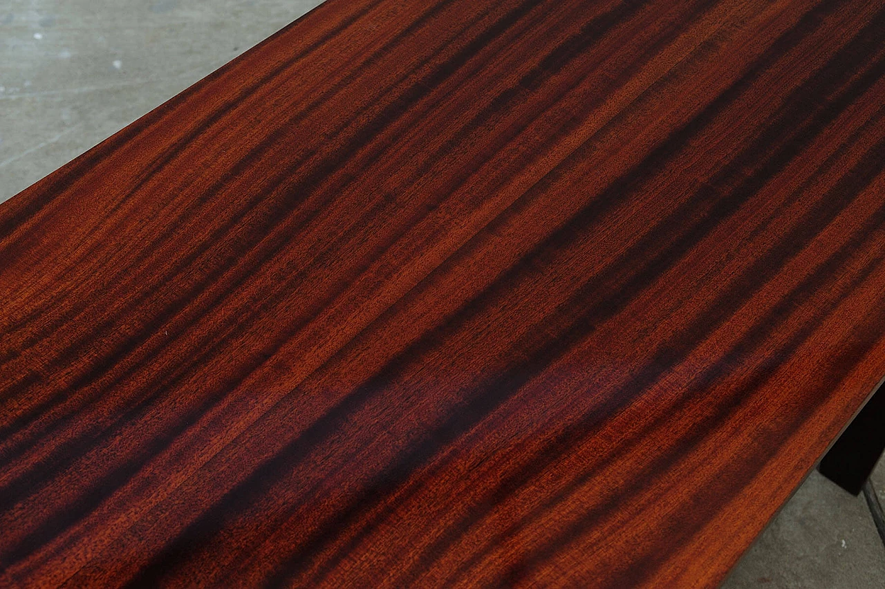 Soviet mahogany coffee table, 1970s 11