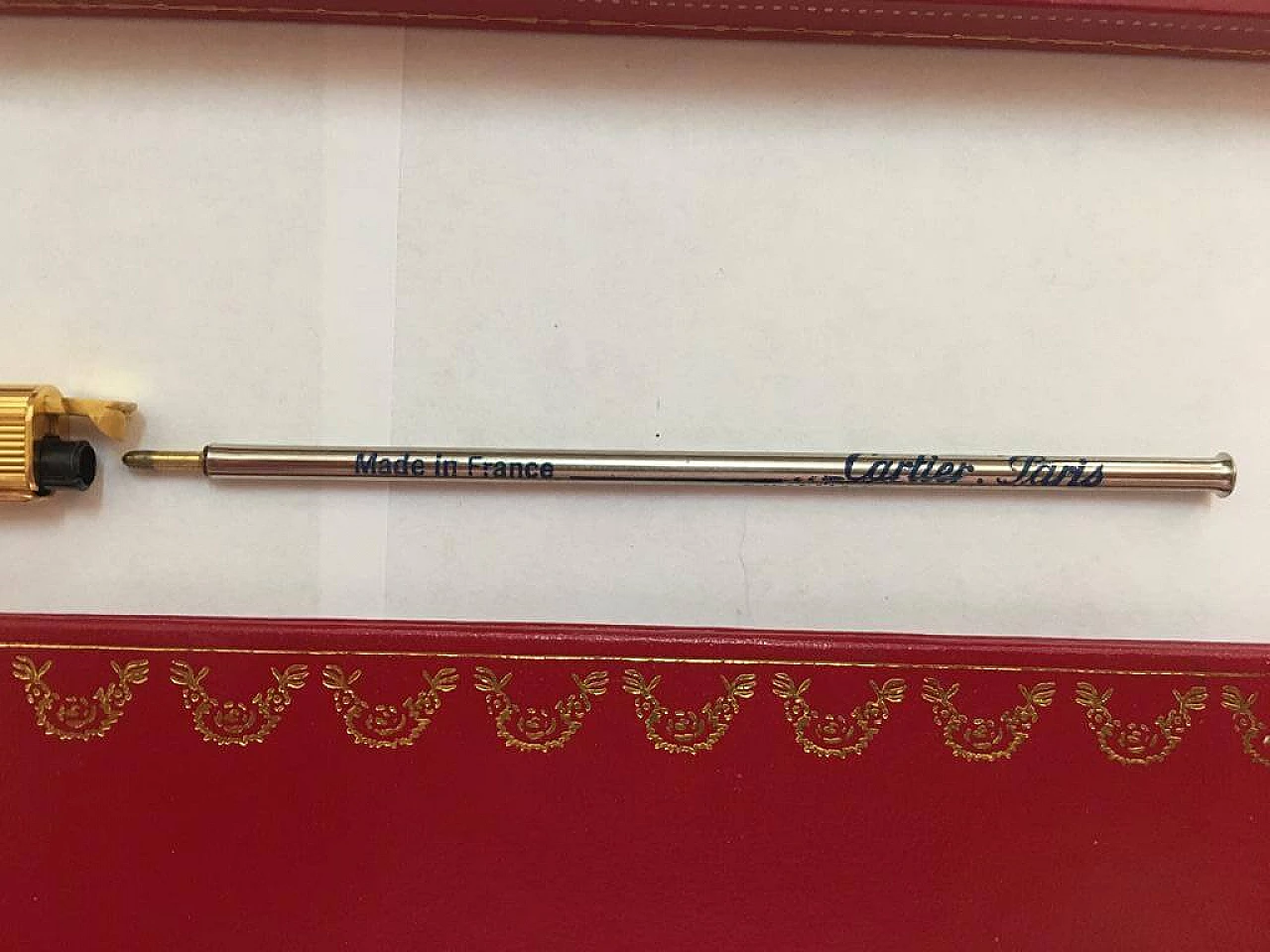 Must De Cartier gold-plated biros, 1980s 8