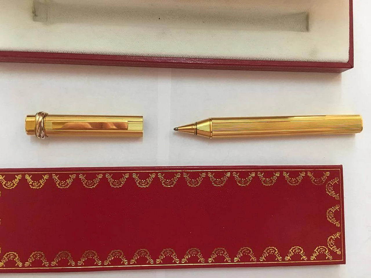 Must De Cartier gold-plated biros, 1980s 15