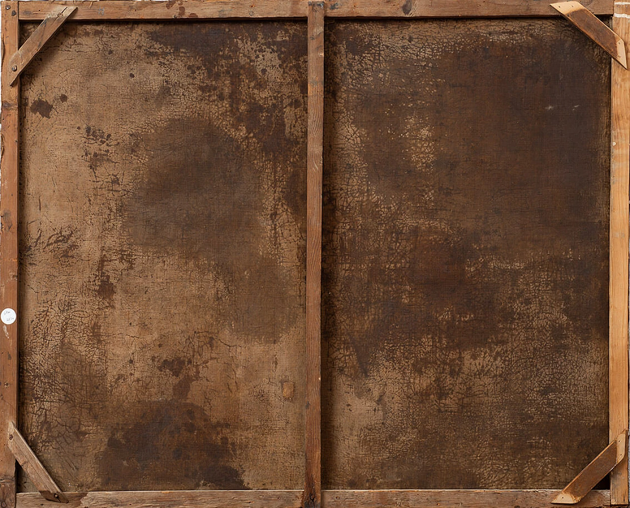 Rest on the Flight into Egypt, oil painting on canvas, first half of the 18th century 4