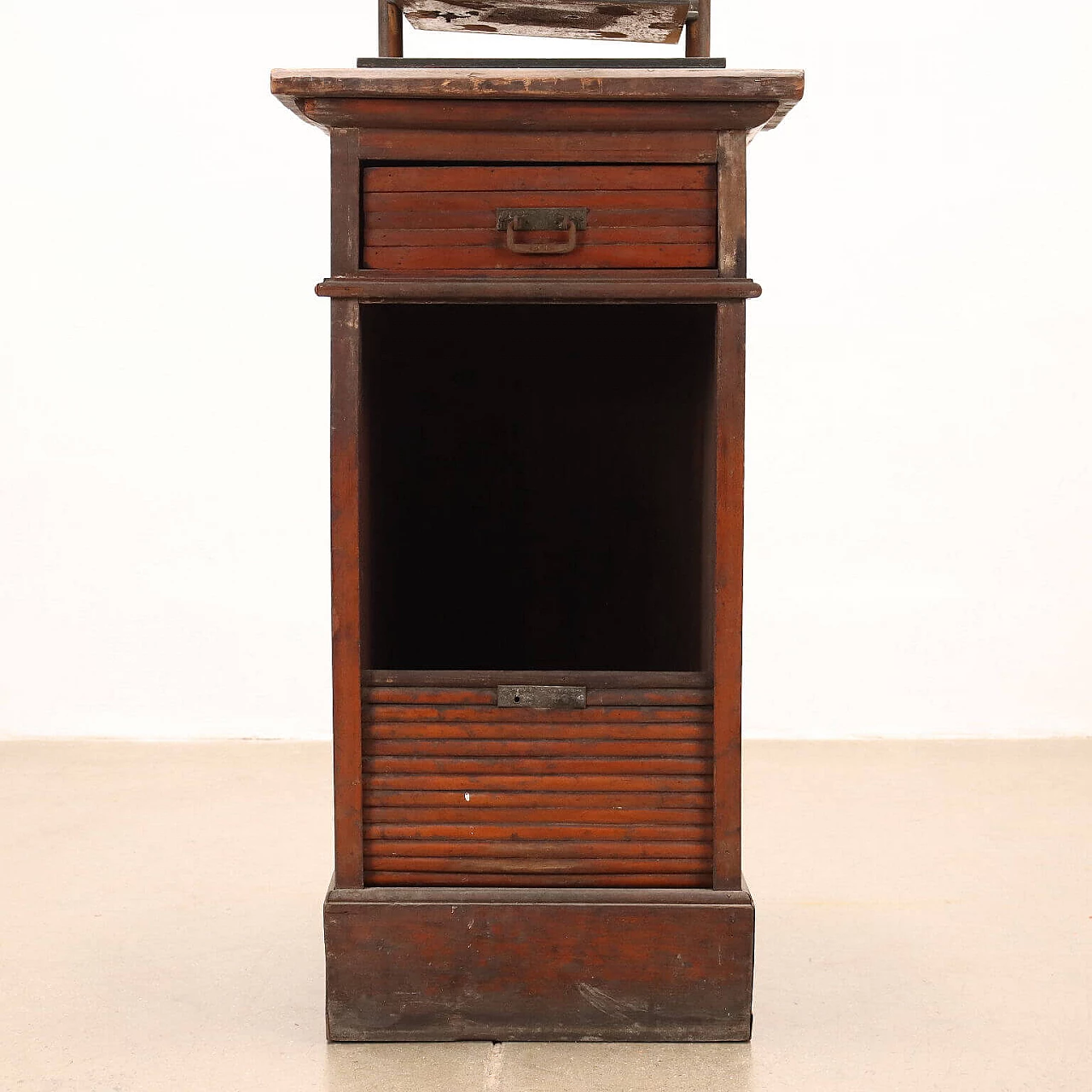 Office cabinet with press and shutter, early 19th century 6