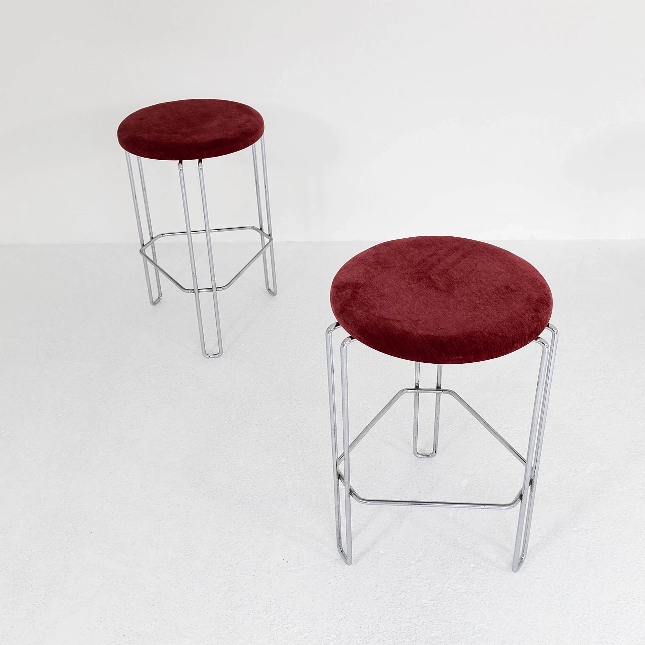 Set of 14 "Area 63" model stools, Bononia Technical Studio 5