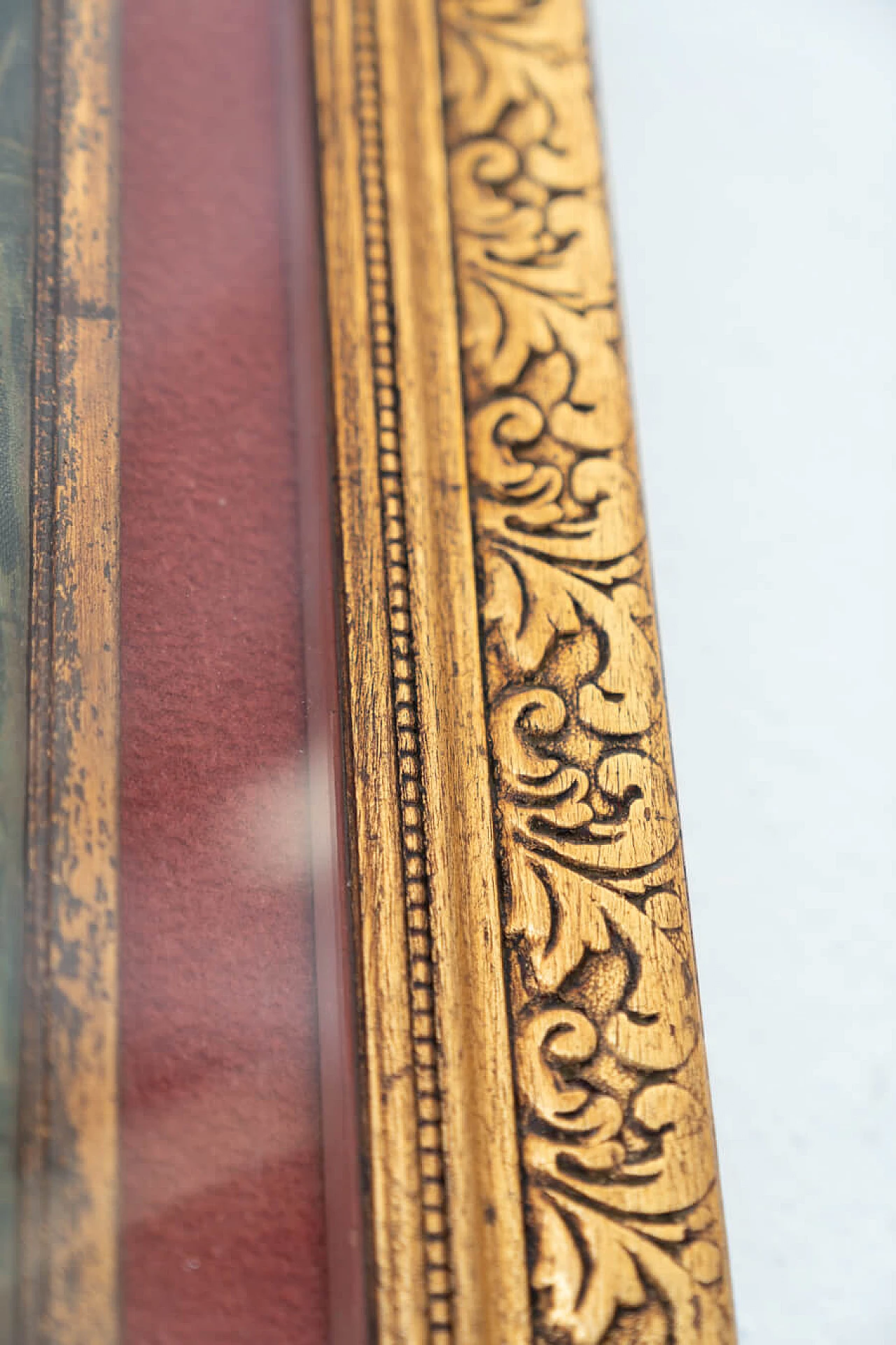 Lina Rossi, Floral composition, painting on canvas, 1930s 3