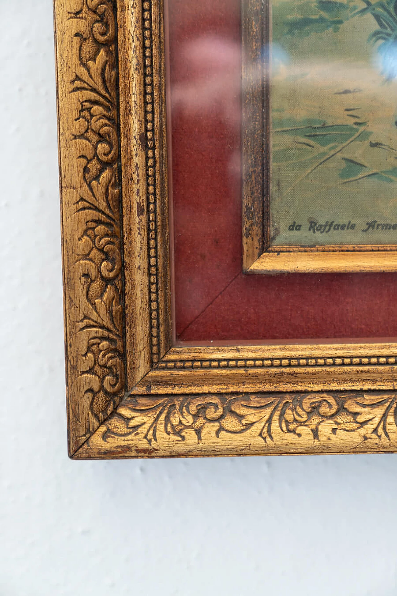 Lina Rossi, Floral composition, painting on canvas, 1930s 4