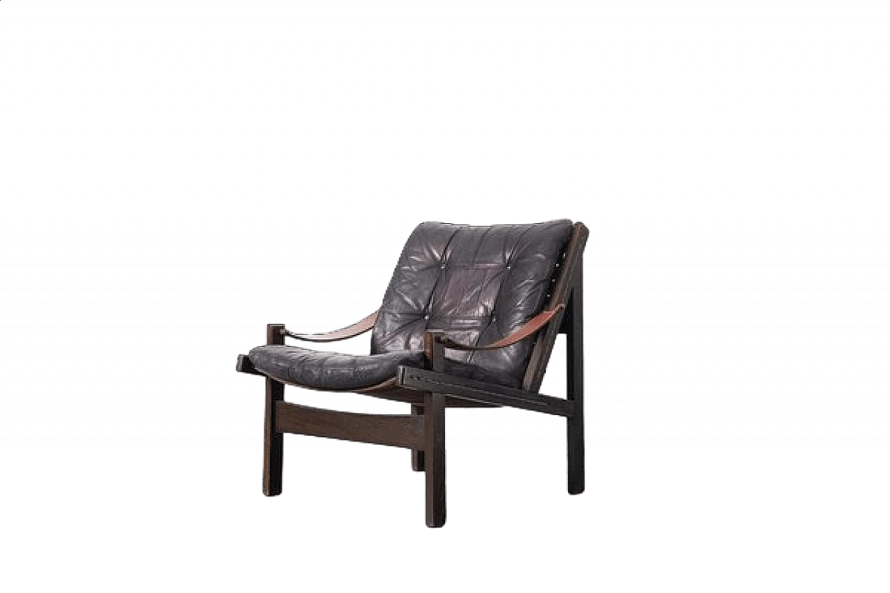 Poltrona in frassino di Torbjørn Afdal per Bruskbo, anni '60 13