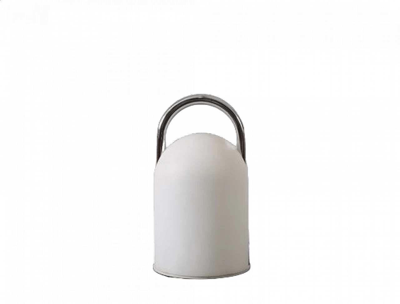 Lampada da tavolo Tender in vetro e metallo di Tronconi, anni '80 8