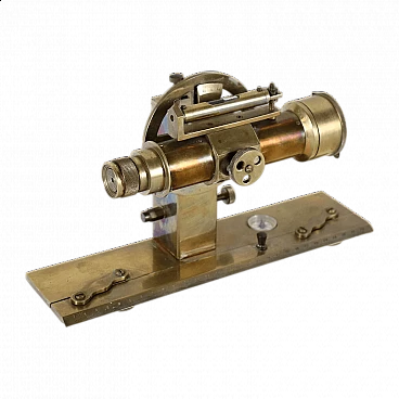 Brass telescope diopter, 19th century