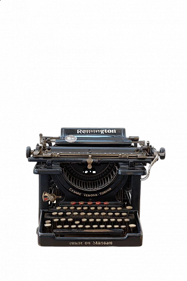 Remington metal typewriter, early 20th century