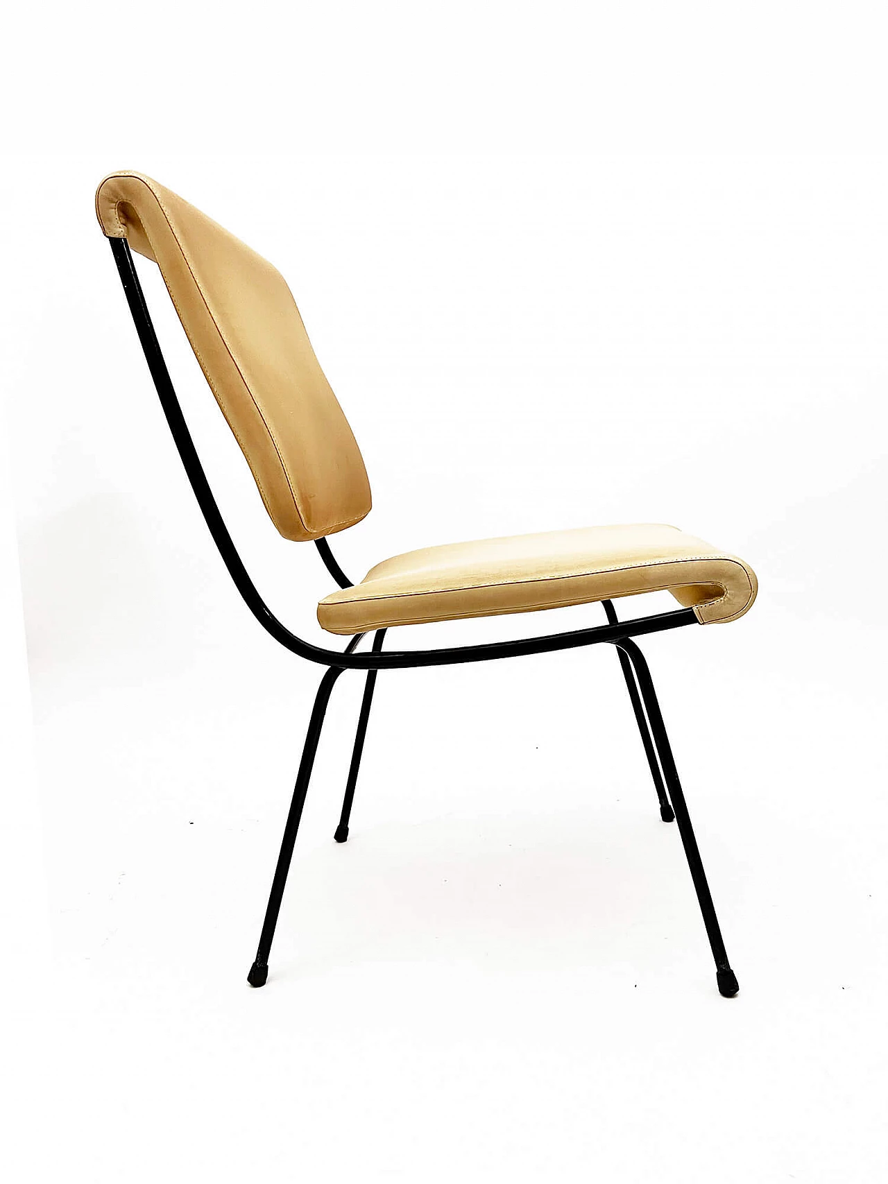 Pair of Du 24 chairs by Gastone Rinaldi for Rima, 1950s 3