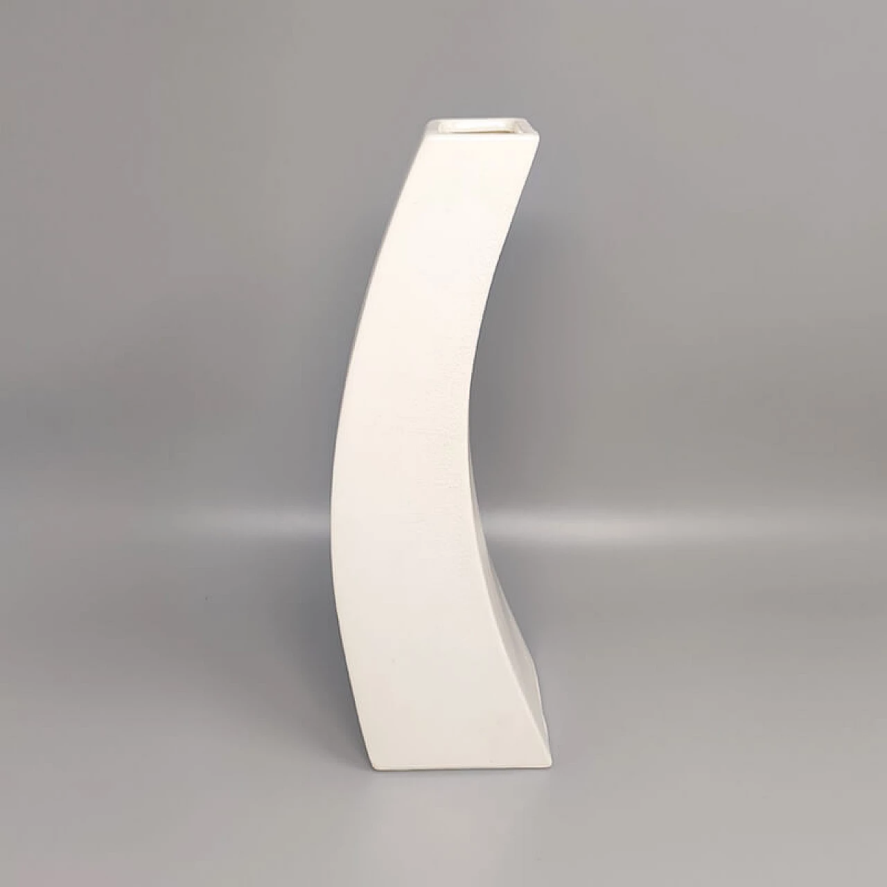 Vaso in ceramica craquelé di Franco Pozzi, anni '70 4