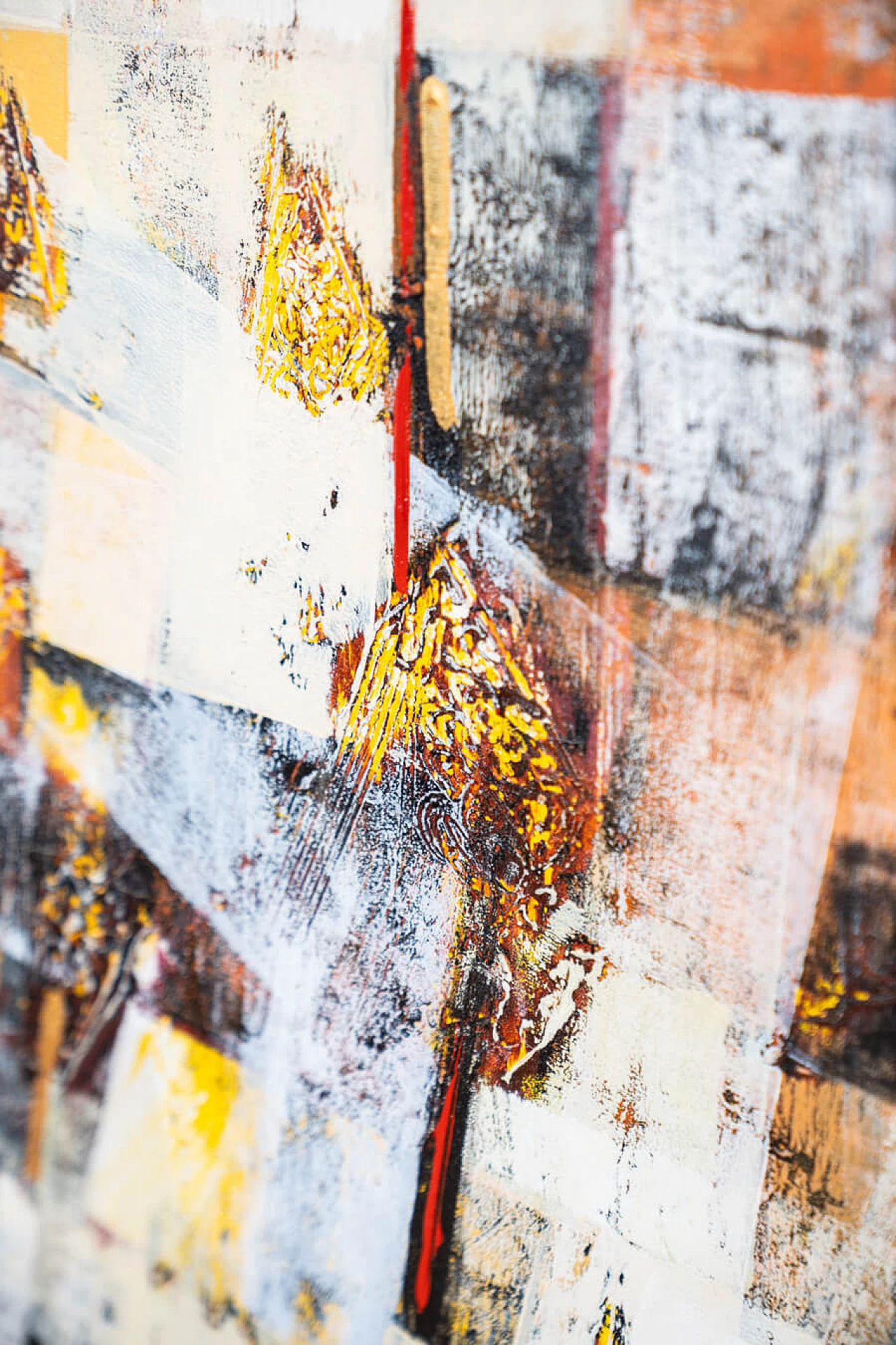 Abstract painting on canvas, 21st century 1373456