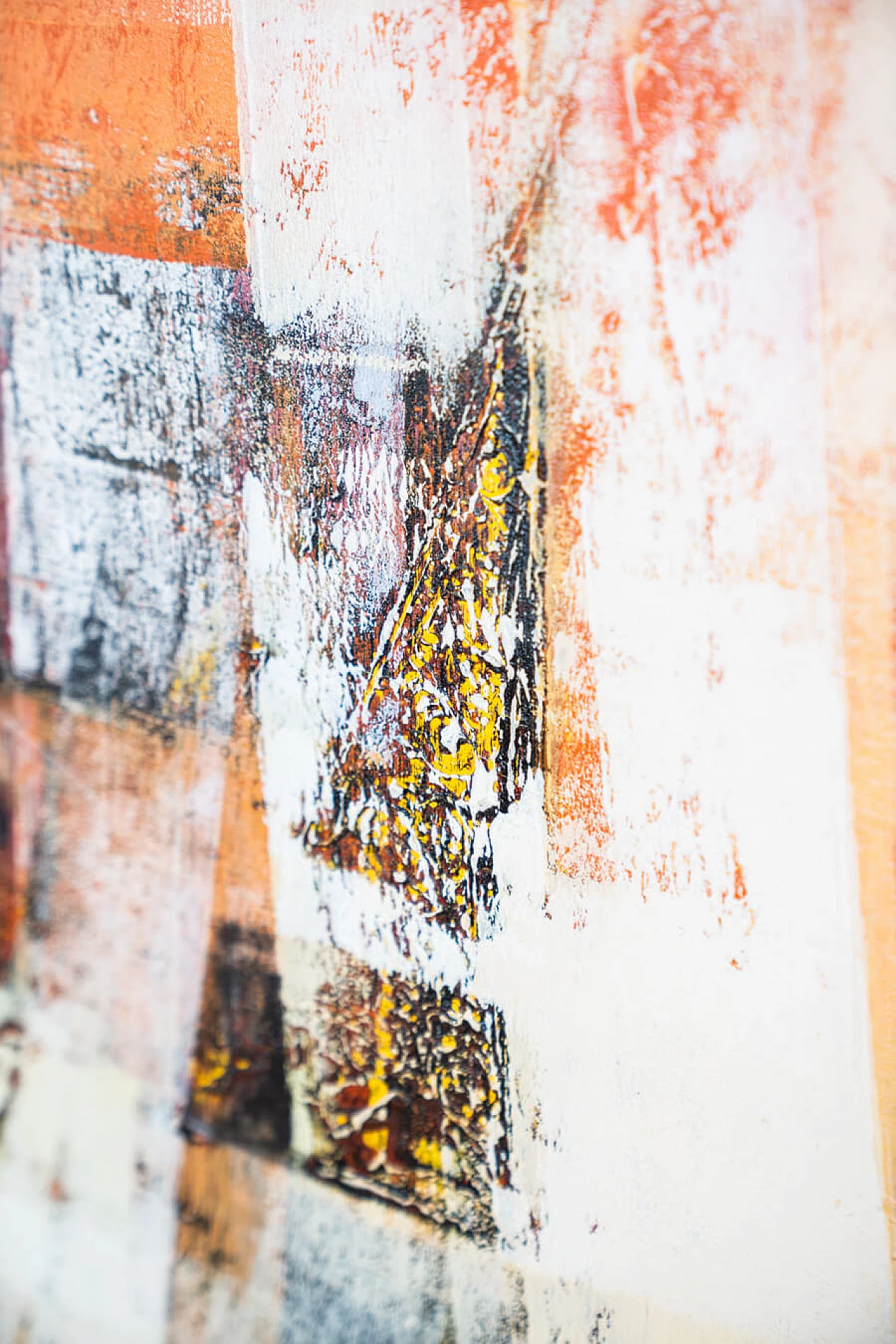 Abstract painting on canvas, 21st century 1373457