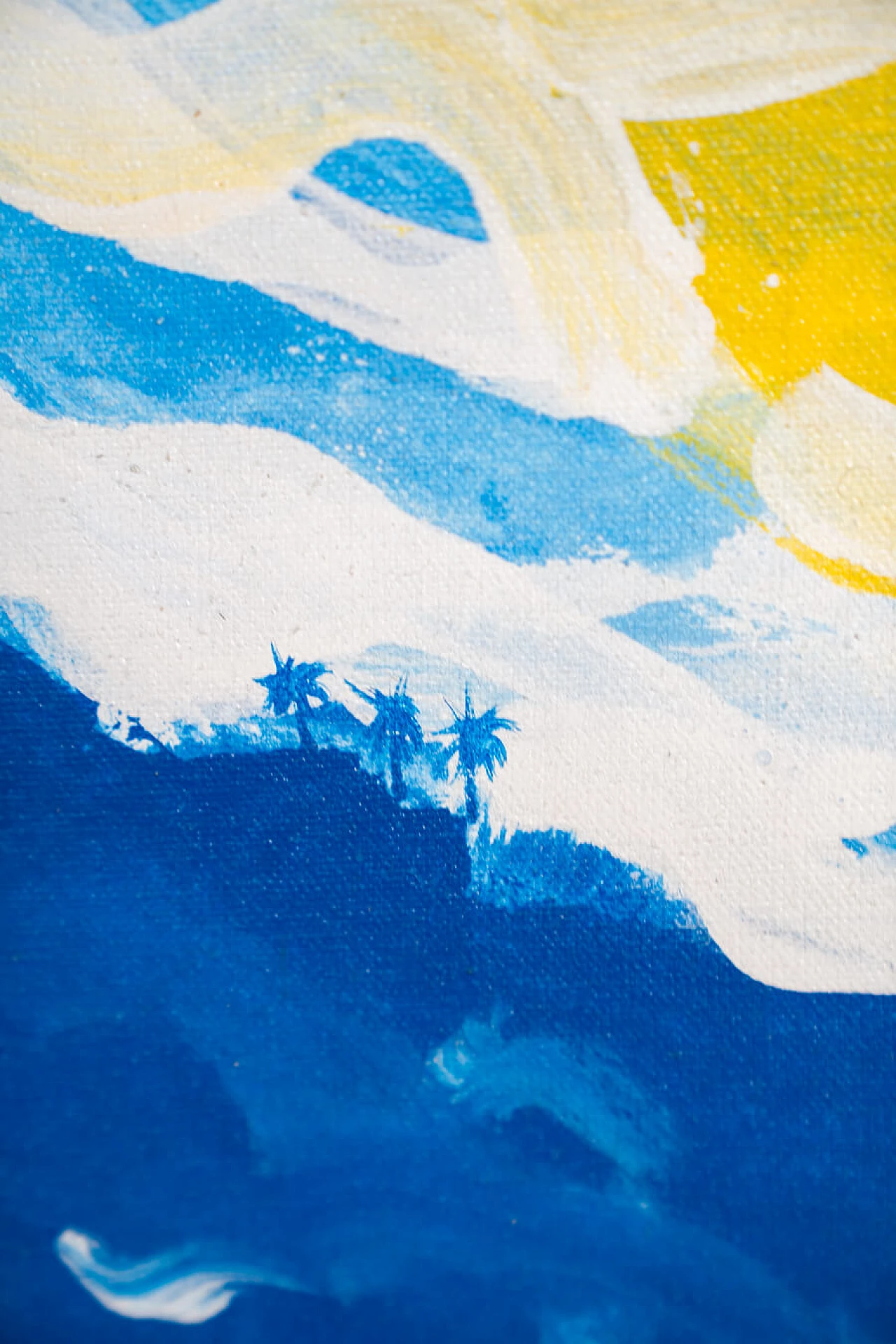 Abstract painting, oil on canvas, 00s 1371931