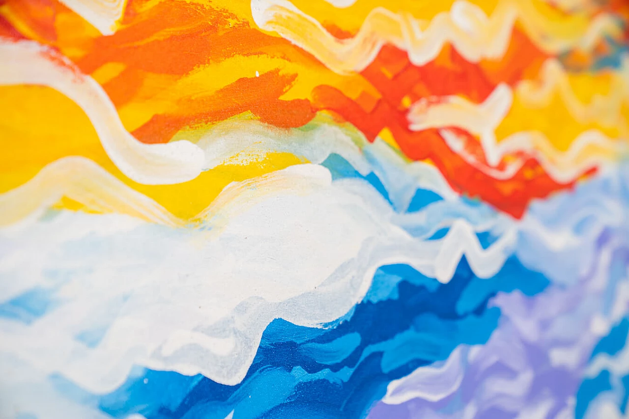 Abstract painting, oil on canvas, 00s 1371936