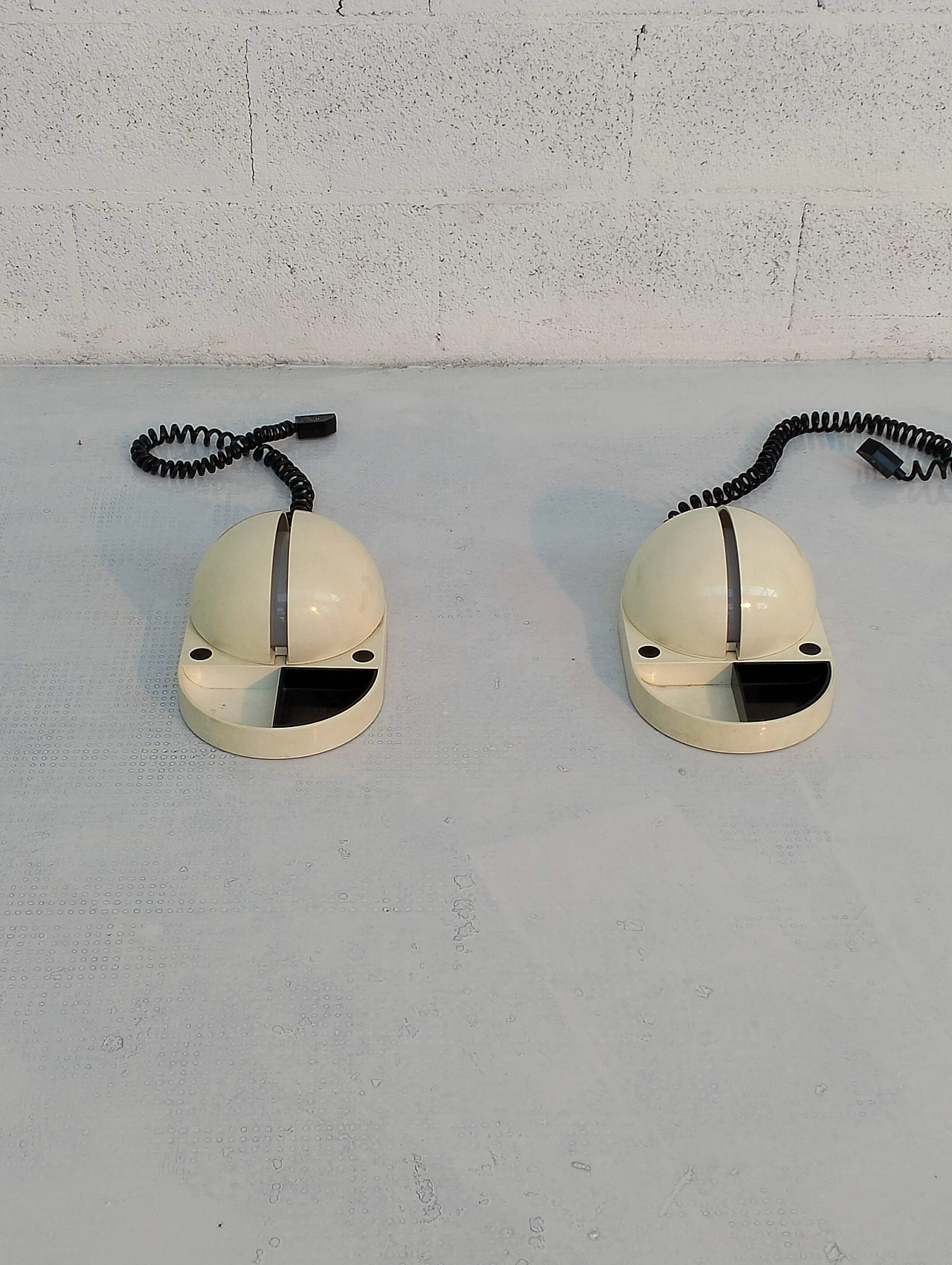 Coppia di lampade Tapira di Gianemilio Piero e Anna Monti per Fontana Arte, anni '70 6