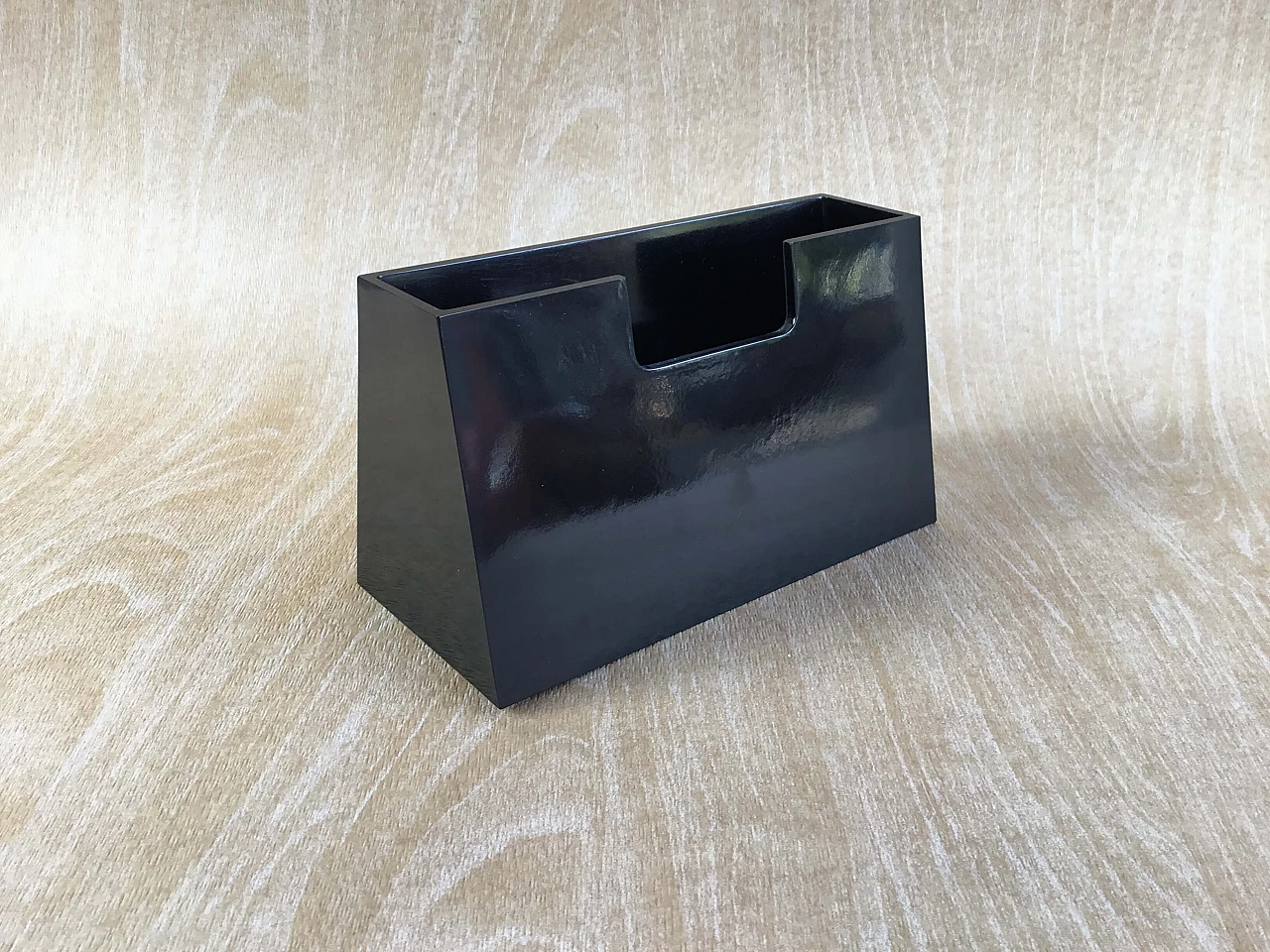 Portacarte da scrivania di Enzo Mari per Danese, anni '70 1