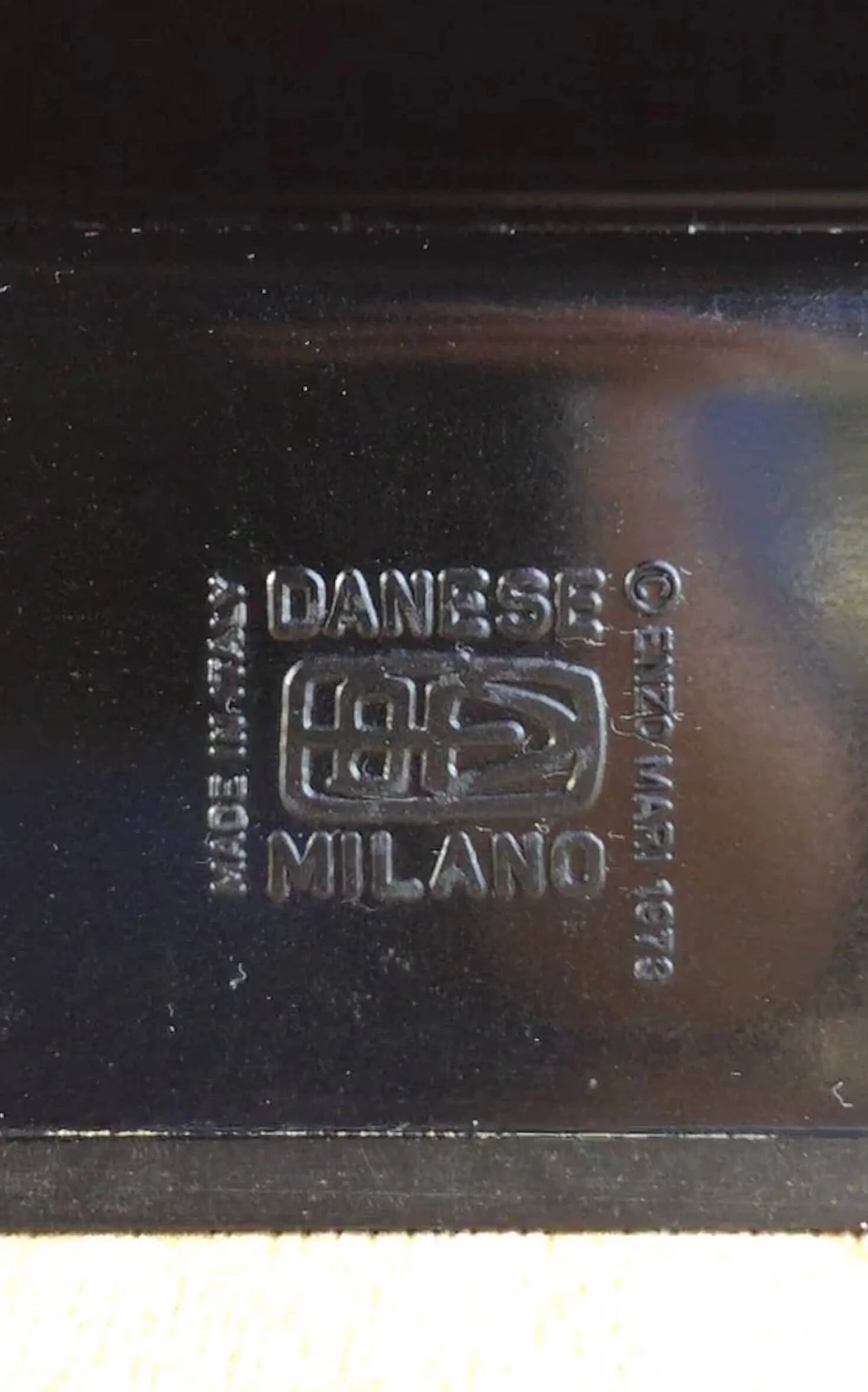 Portacarte da scrivania di Enzo Mari per Danese, anni '70 5