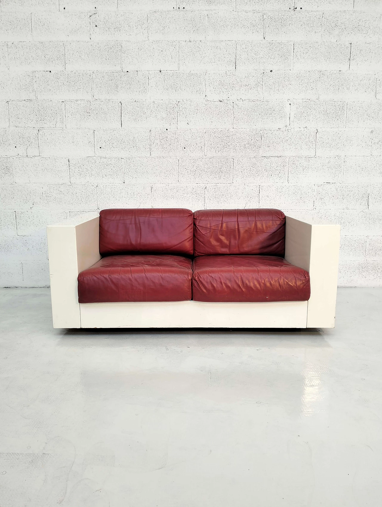 Saratoga sofa by Massimo and Lella Vignelli for Poltronova, 1970s 2