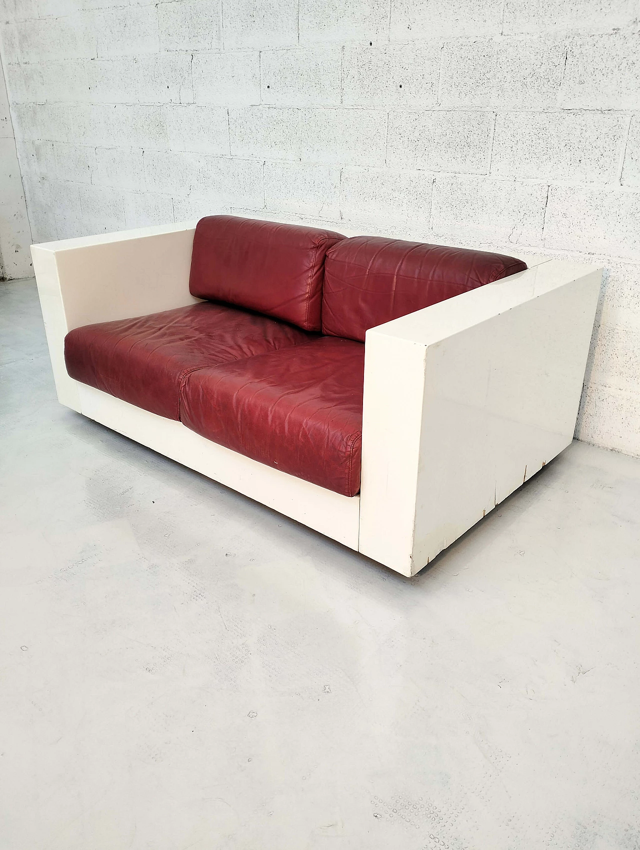 Saratoga sofa by Massimo and Lella Vignelli for Poltronova, 1970s 10