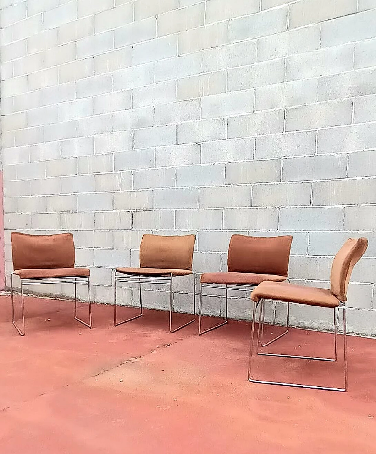 4 Jano chairs by Kazuhide Takahama for Simon Gavina, 1970s 2