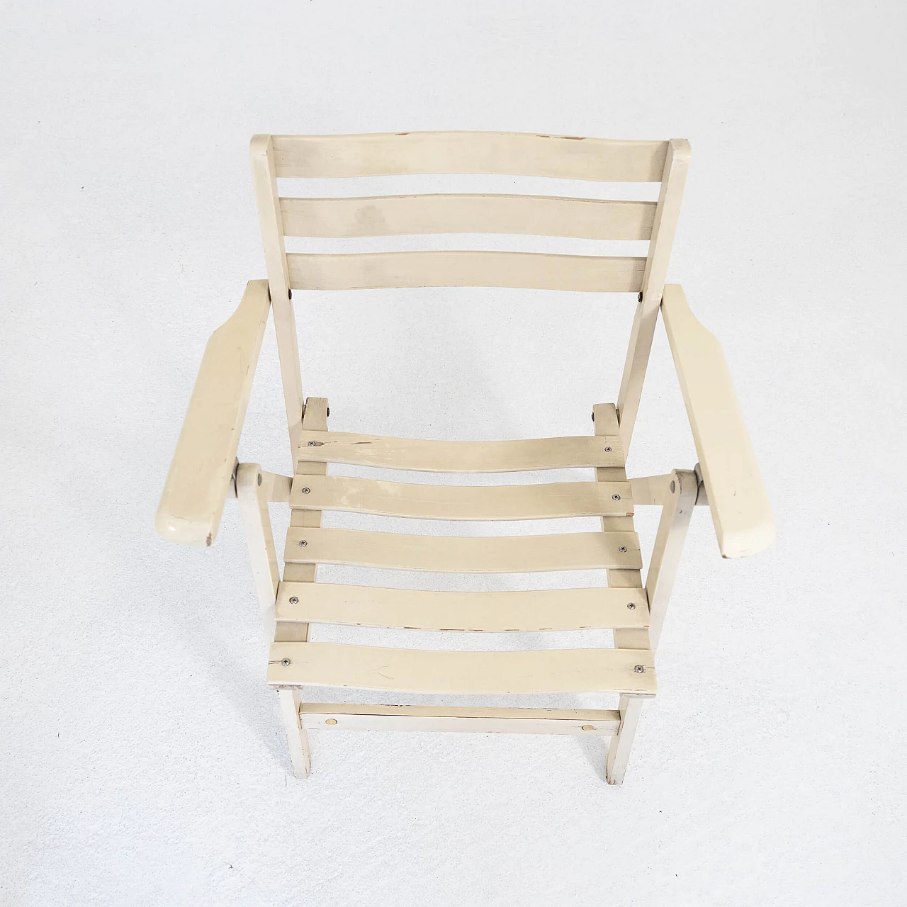 4 Folding wooden chairs made by Fratelli Reguitti, 1960s 7