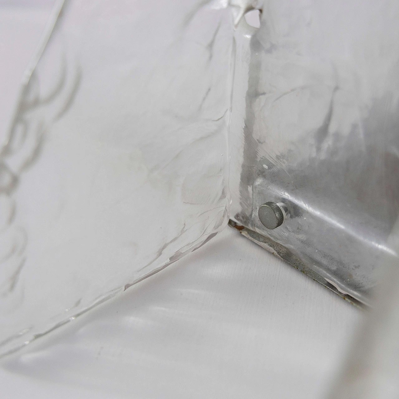 Wall or ceiling lamp by Carlo Nason for Mazzega, 1970s 5