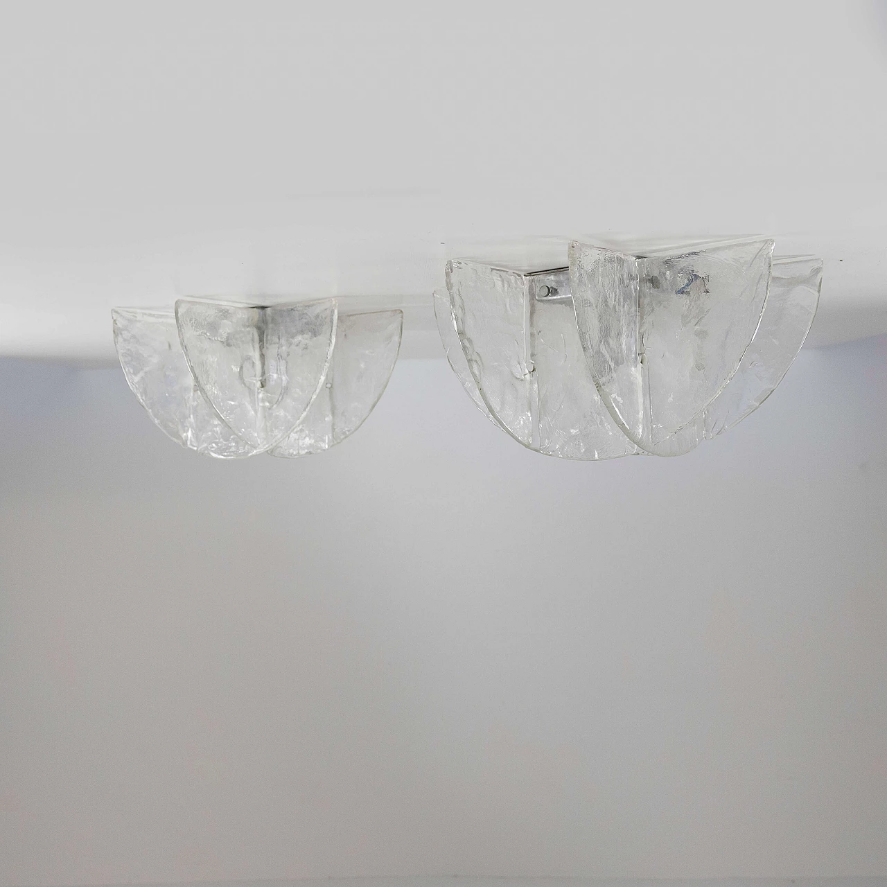 Wall or ceiling lamp by Carlo Nason for Mazzega, 1970s 9