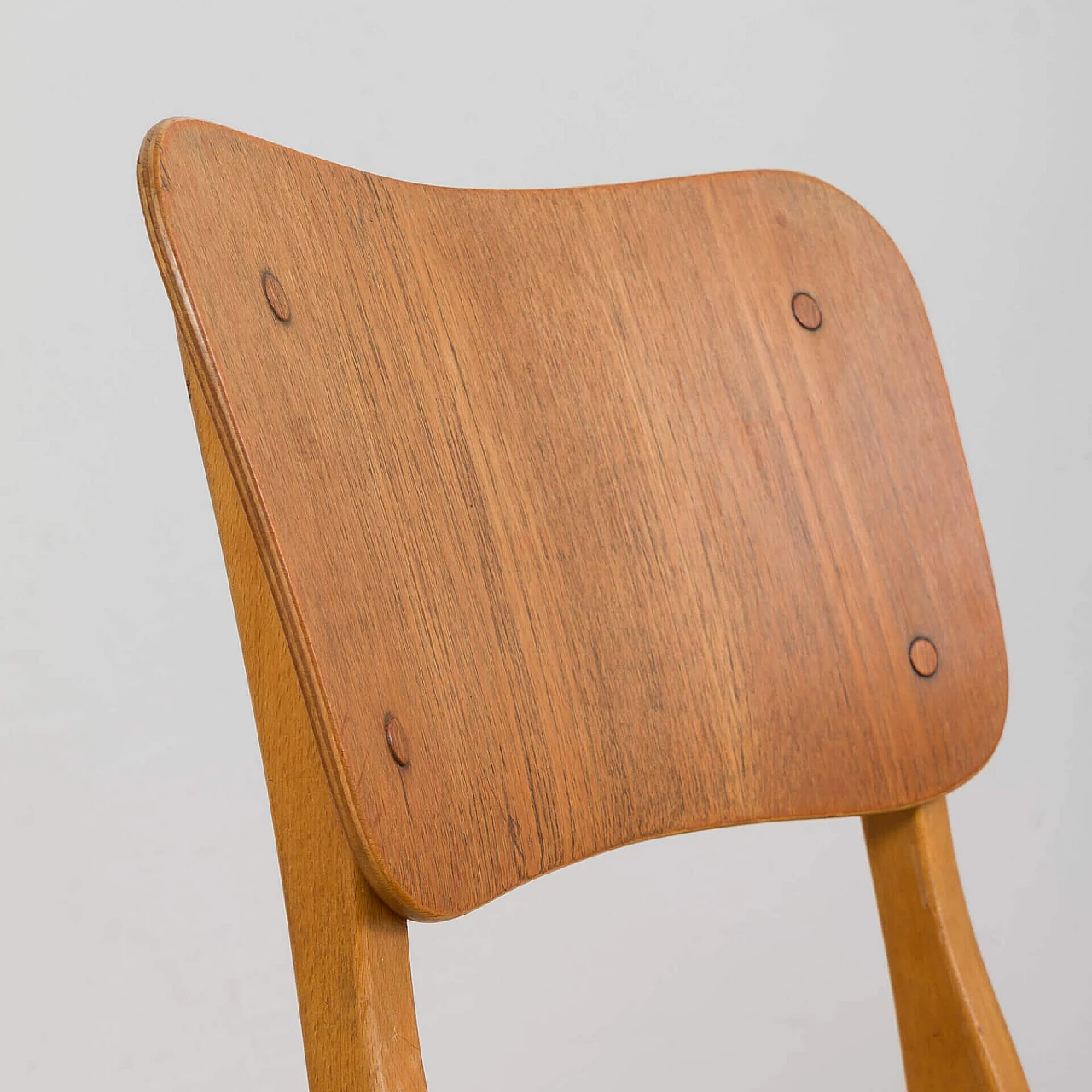 Danish teak and oak chair in the style of Børge Mogensen, 1960s 7