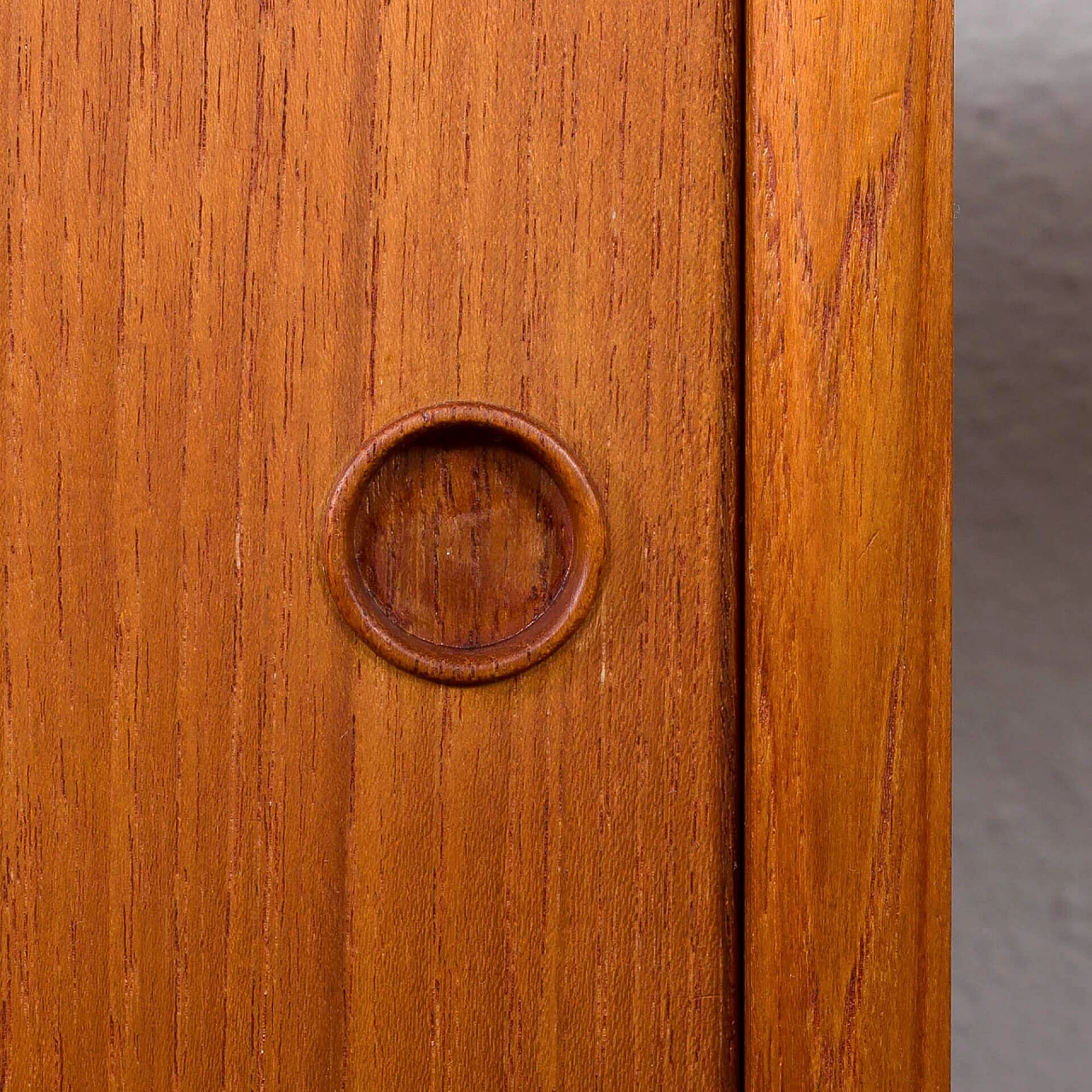 Libreria modulare danese in legno impiallacciato teak, anni '60 11