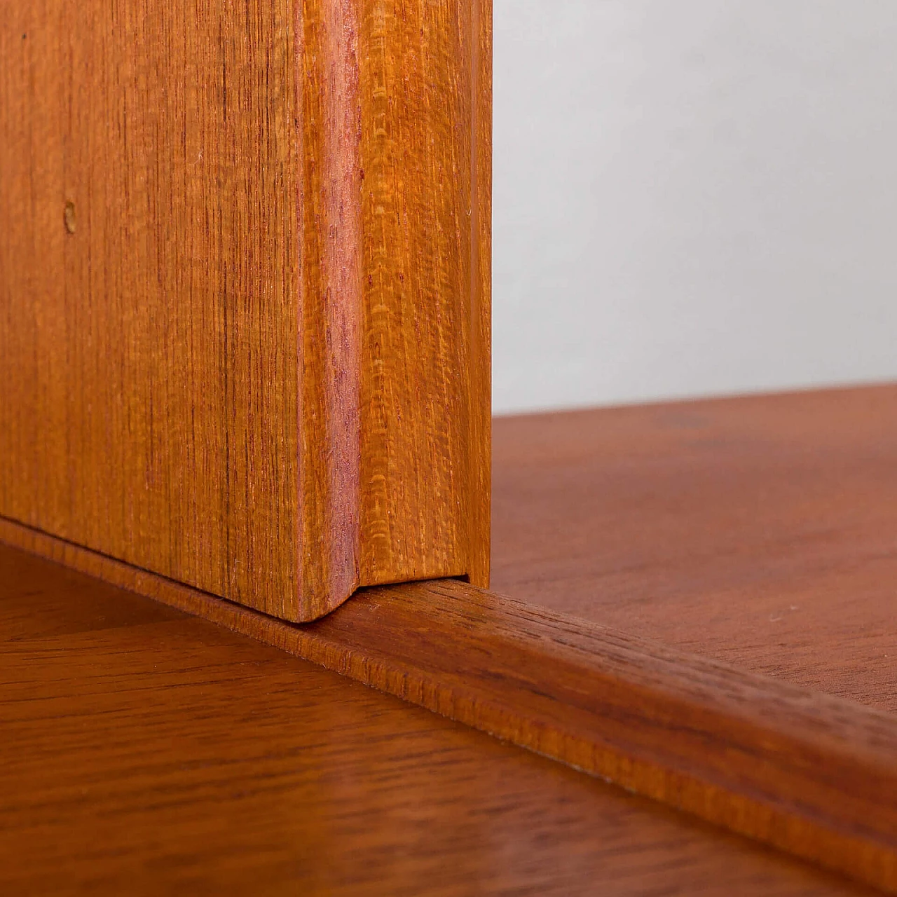 Libreria modulare danese in legno impiallacciato teak, anni '60 18