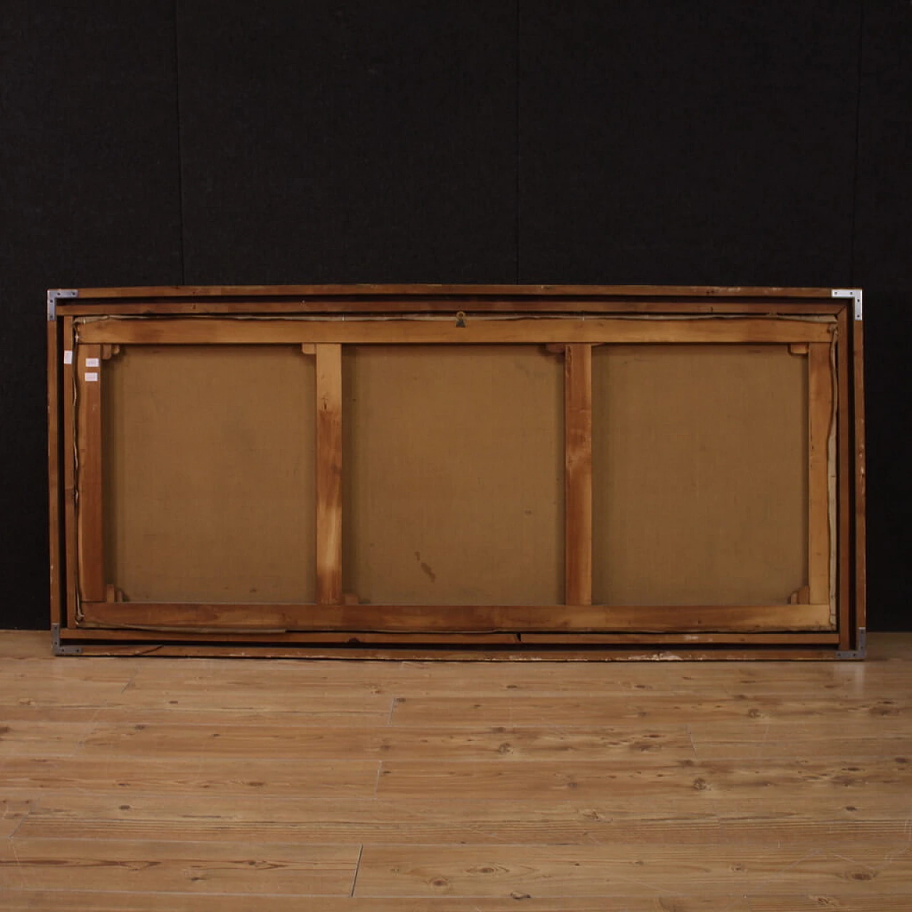 Giorgio Ceragioli, still life with landscape, oil painting on canvas 8