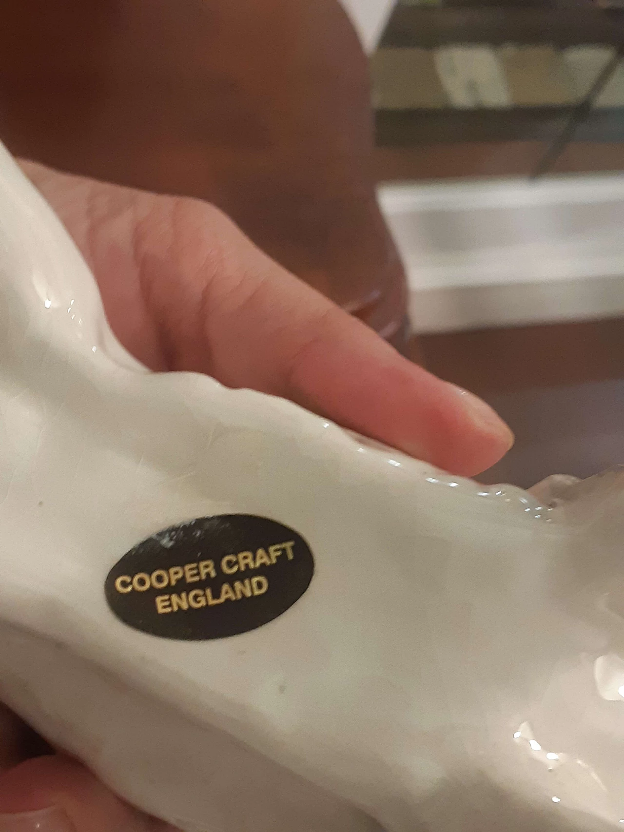 Statuina di cane Cocker Spaniel in porcellana di Cooper Craft, anni '40 4