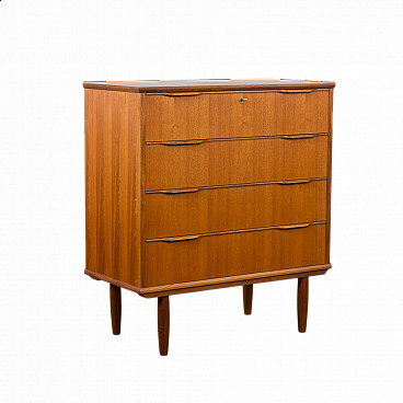 Teak chest of drawers by ERA Møbler, 1960s