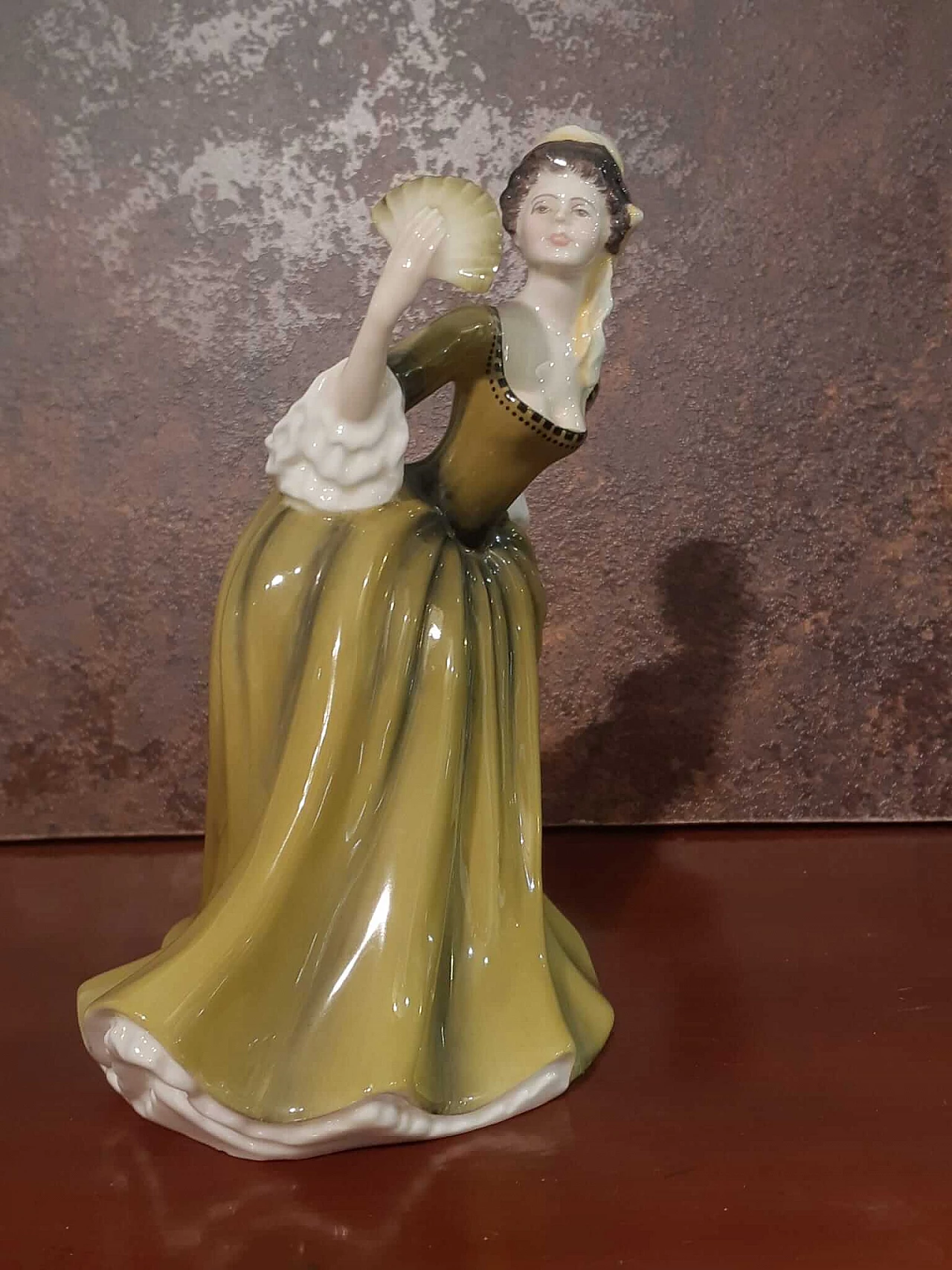 Porcelain Simone sculpture by Royal Doulton, 1970s 2
