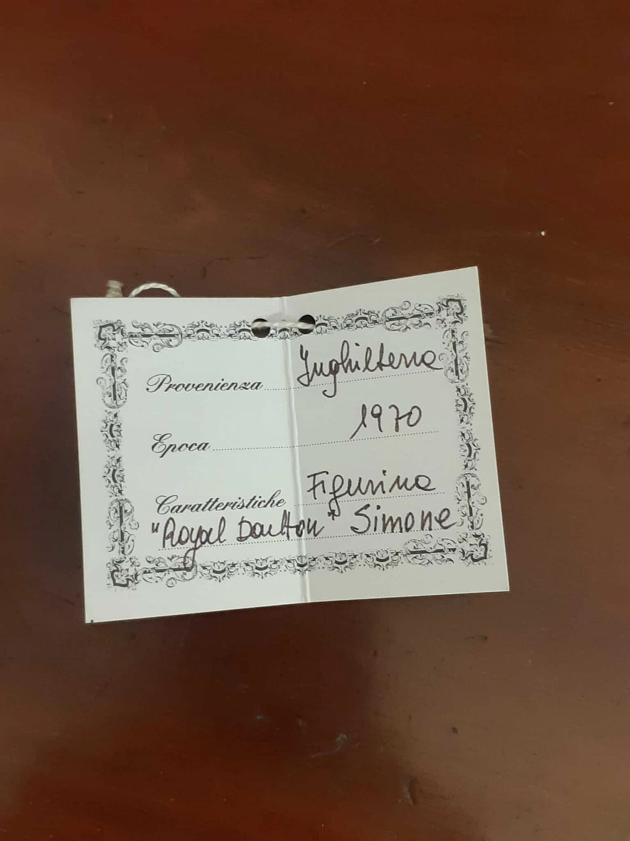 Porcelain Simone sculpture by Royal Doulton, 1970s 5