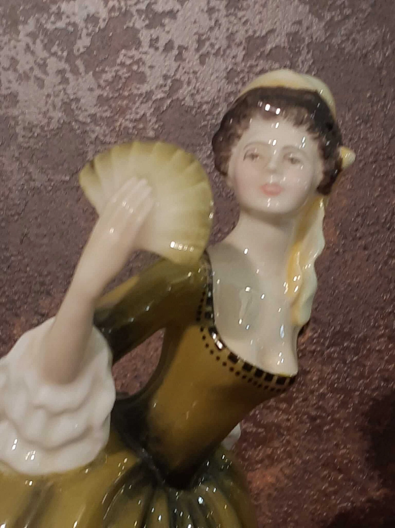 Porcelain Simone sculpture by Royal Doulton, 1970s 8