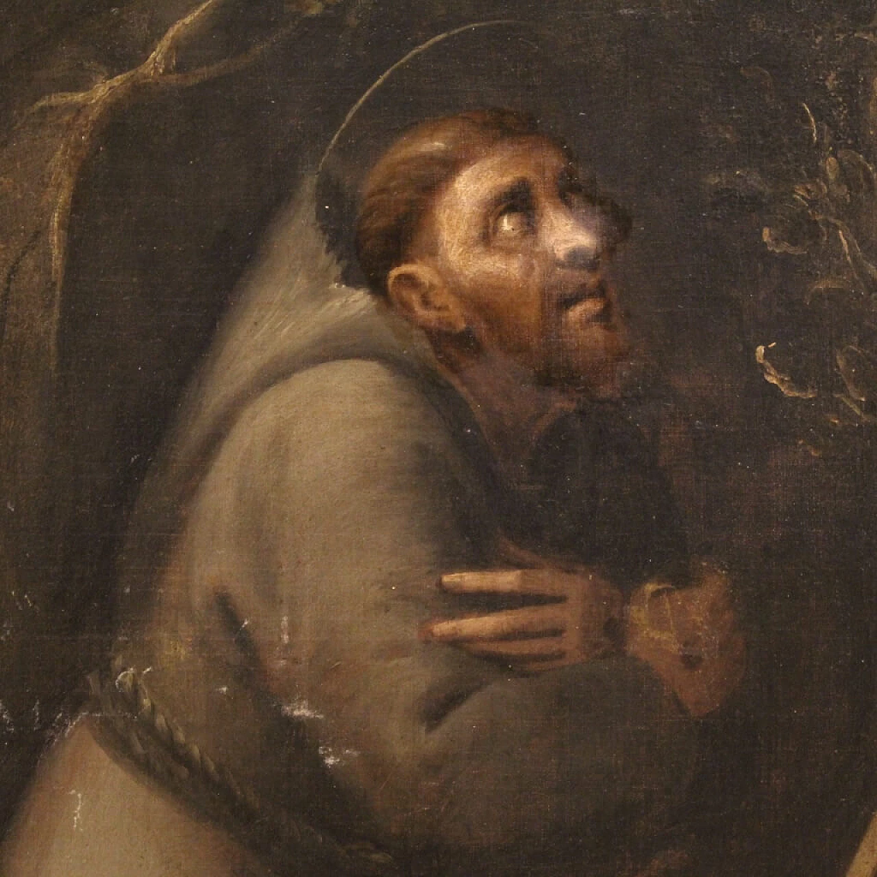 St. Francis, oil on canvas, first half of the 18th century 14